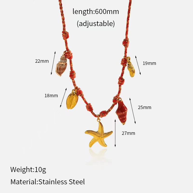 Ocean-Themed Accessory Necklace