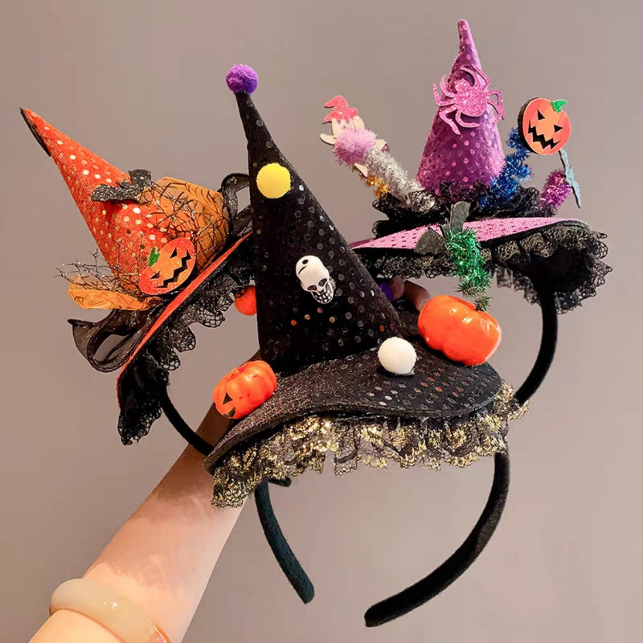 Halloween Pumpkin Hat Headband