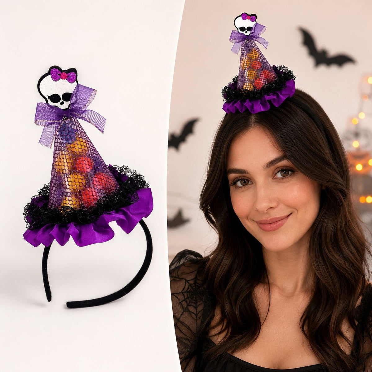 Halloween Pumpkin Hat Headband
