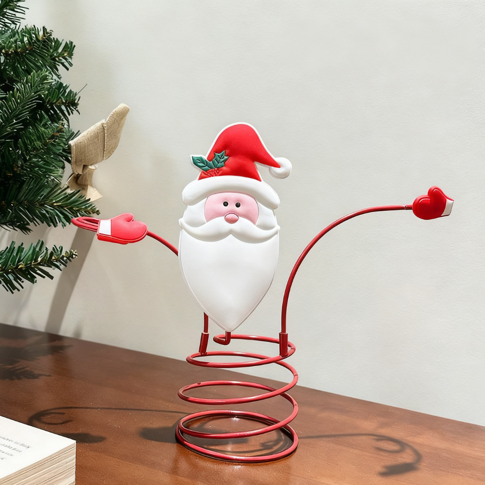 Christmas Wine Bottle Glass Holder