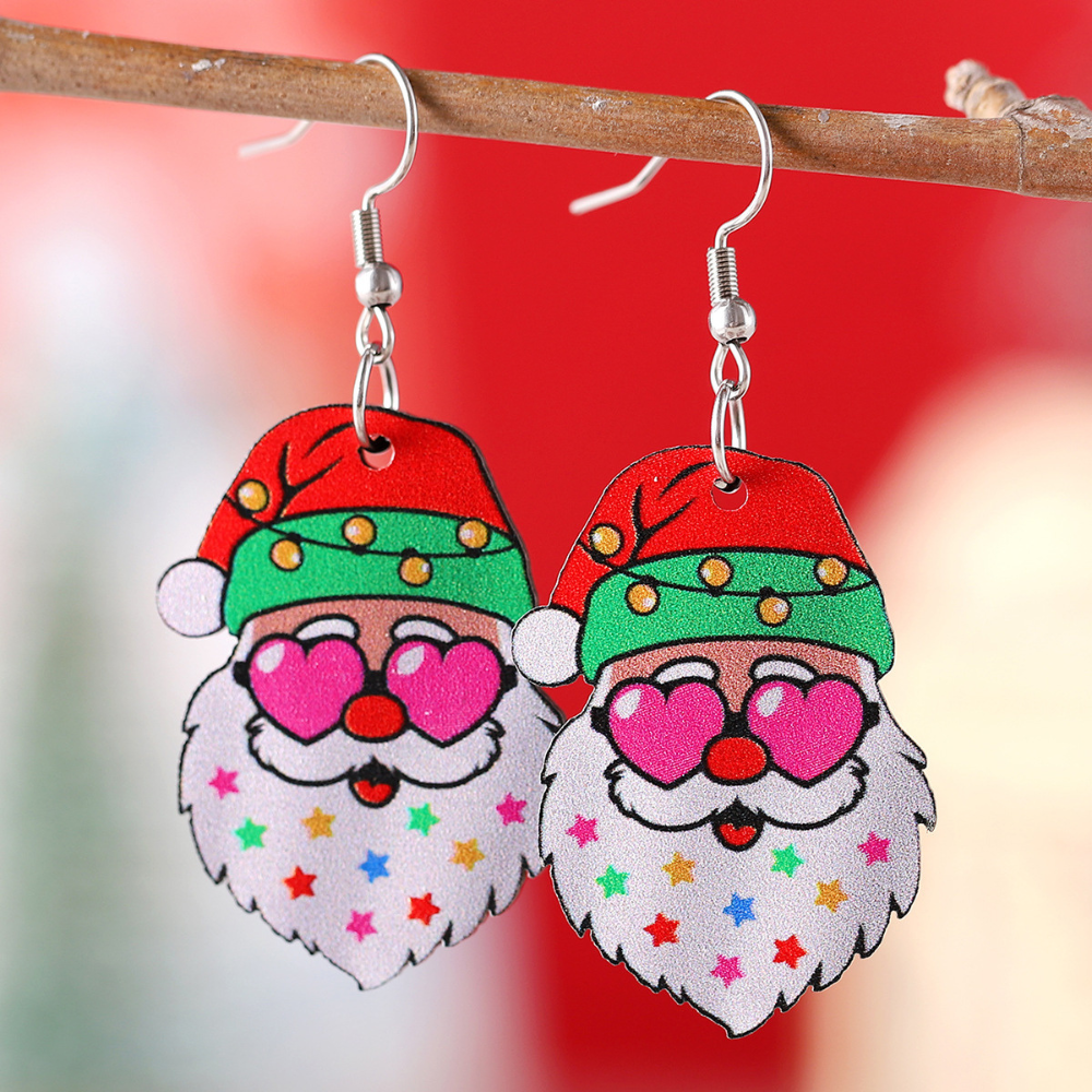 Stylish Santa Claus Earrings
