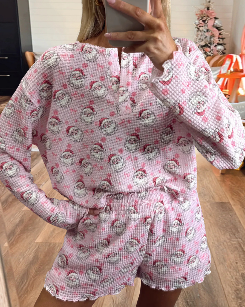 Fun Santa Claus Waffle Set