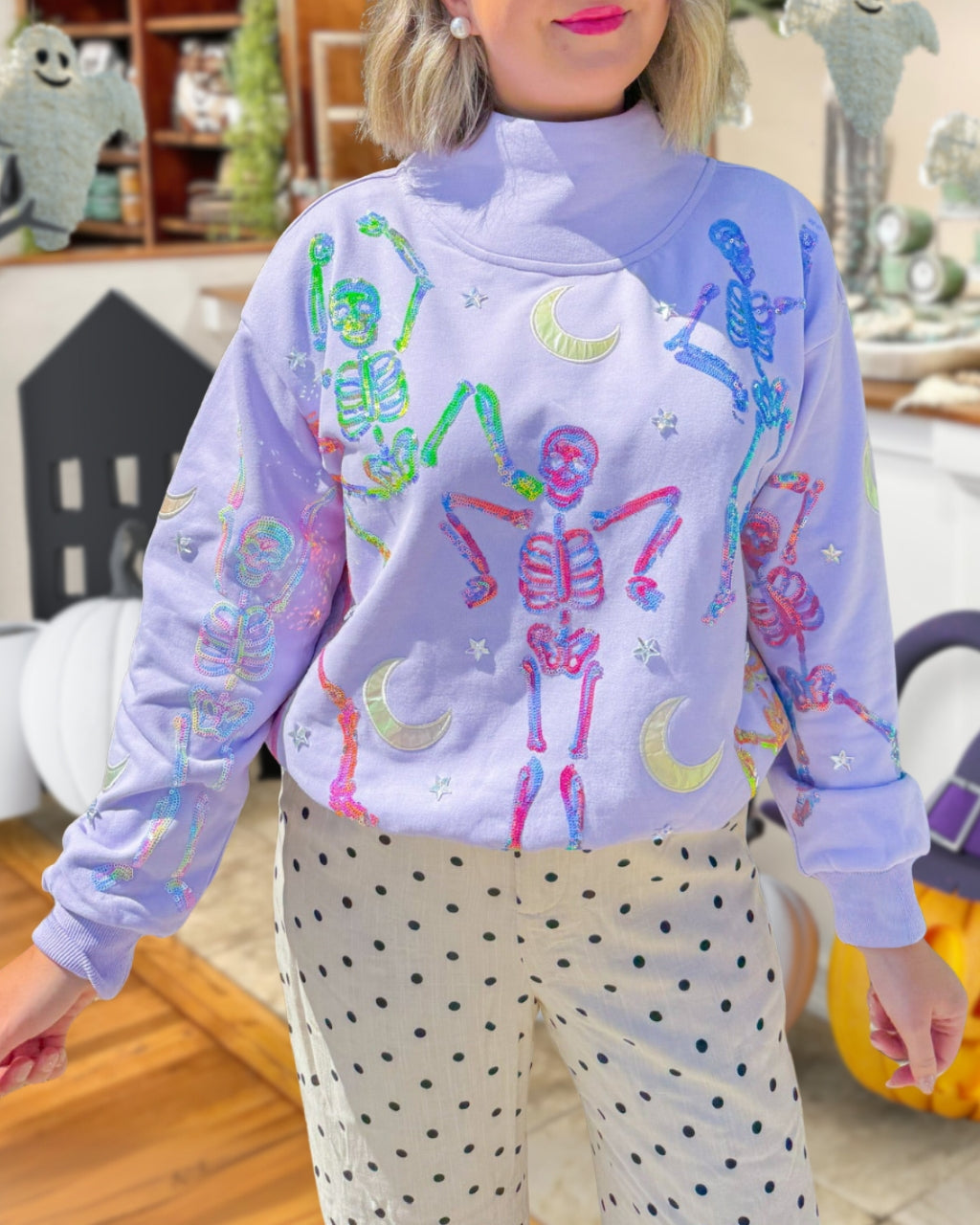 Lets Dance Skeleton Sweatshirt