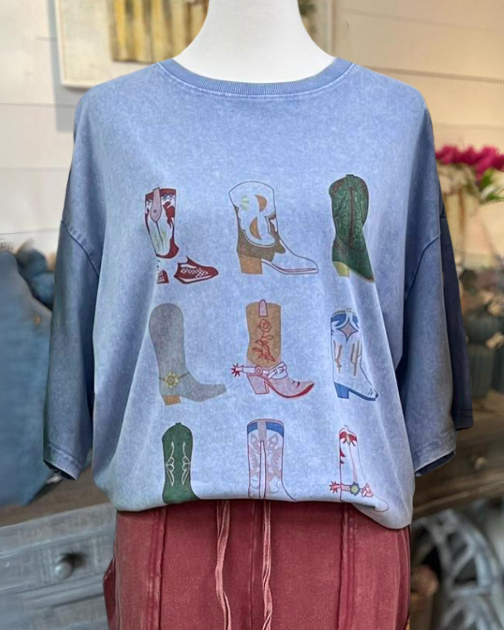 Boot Printed T-shirt