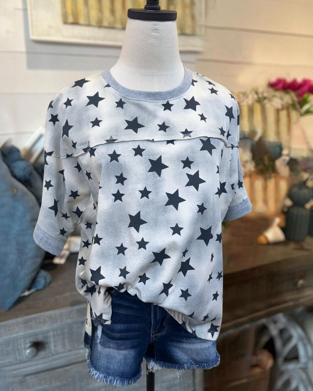 Stylish Star Crew-Neck T-Shirt