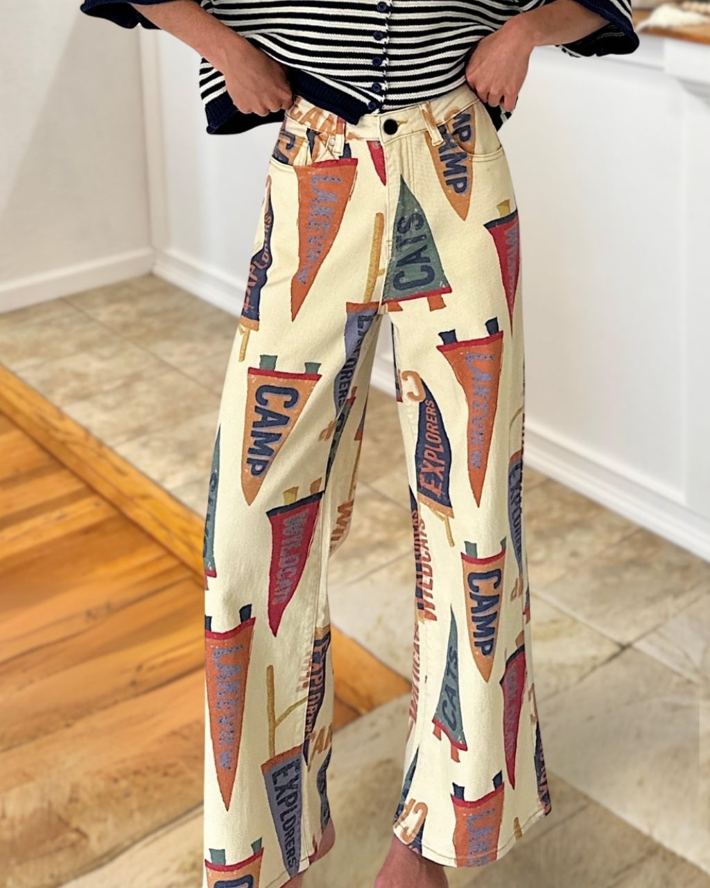 CAMP Triangular Flag Pants