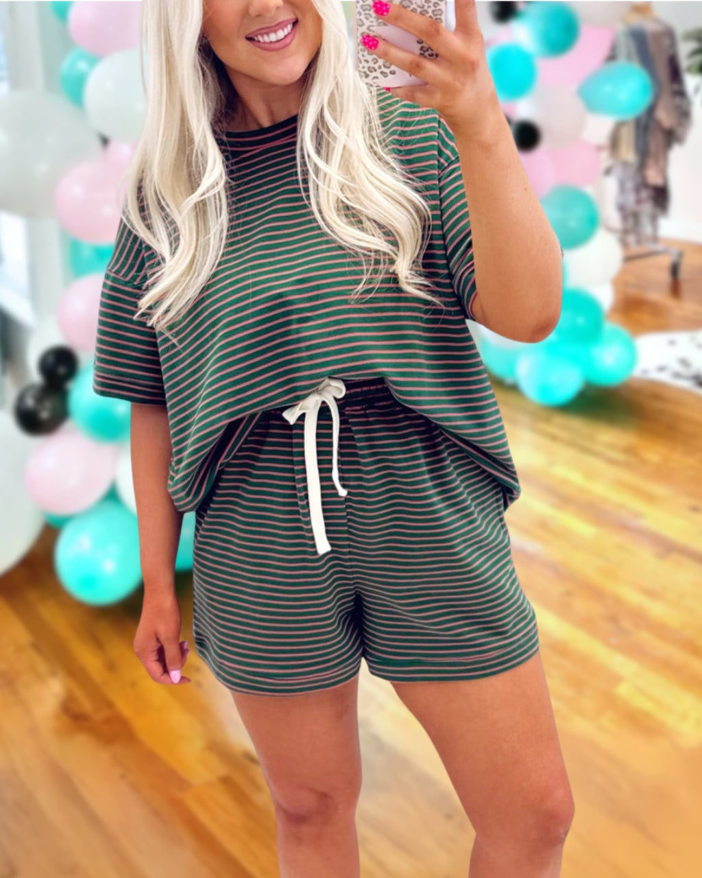 Constant Stripe Duo Set