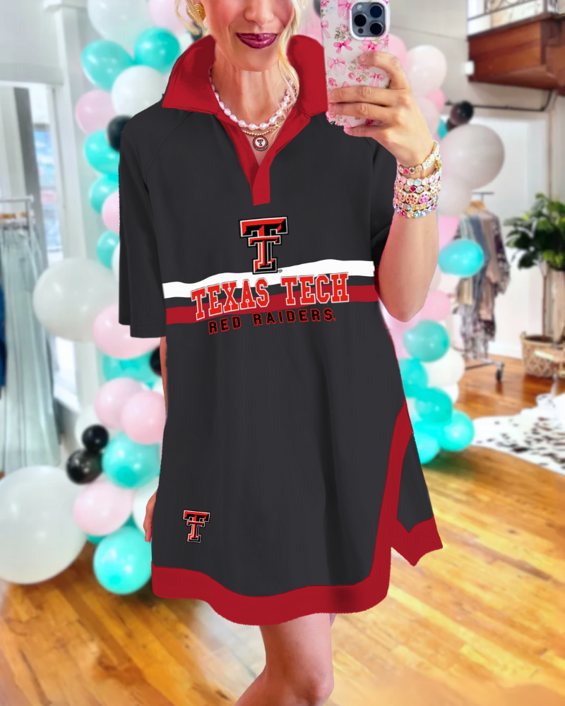 Texas Tech Themed Sporty Dress