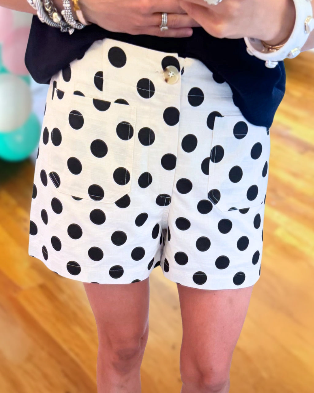 Trendy Polka Dot Shorts