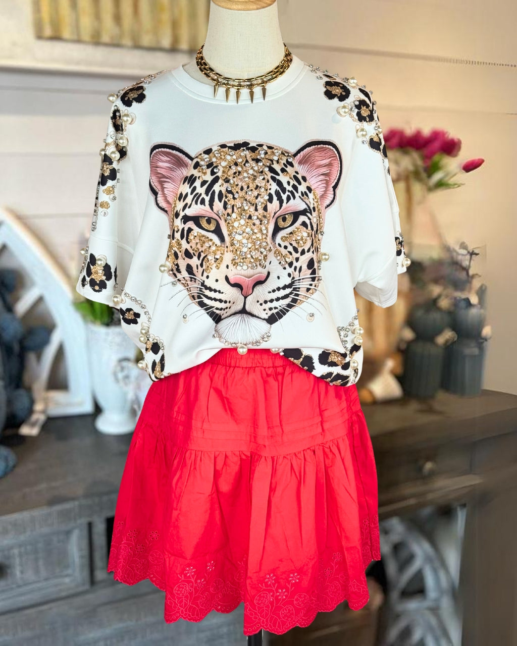 Maximalist Leopard Graphic Tee