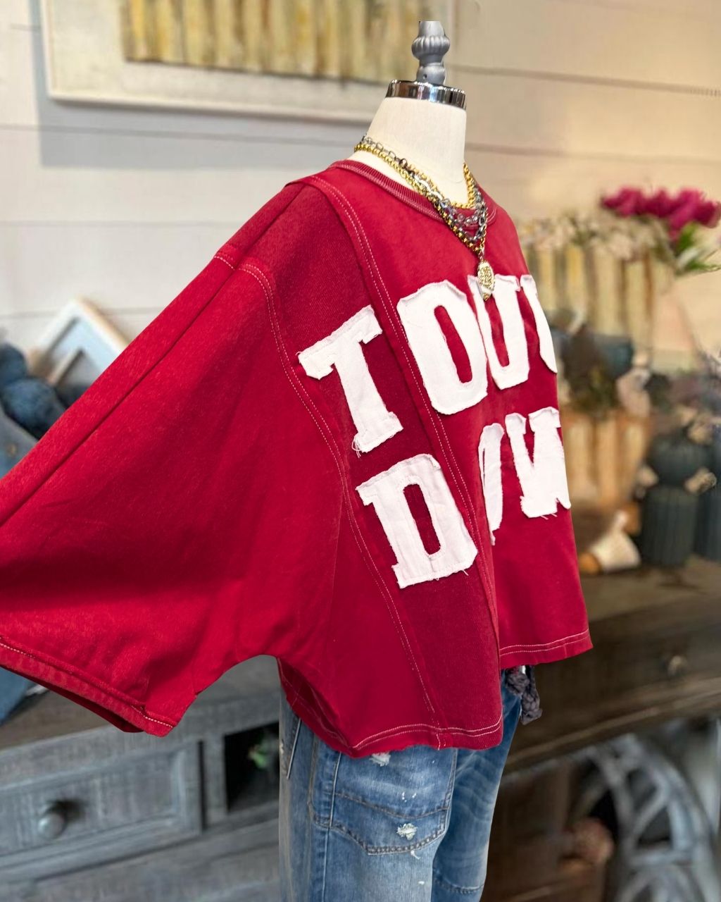 Touchdown Game Day Patch Top