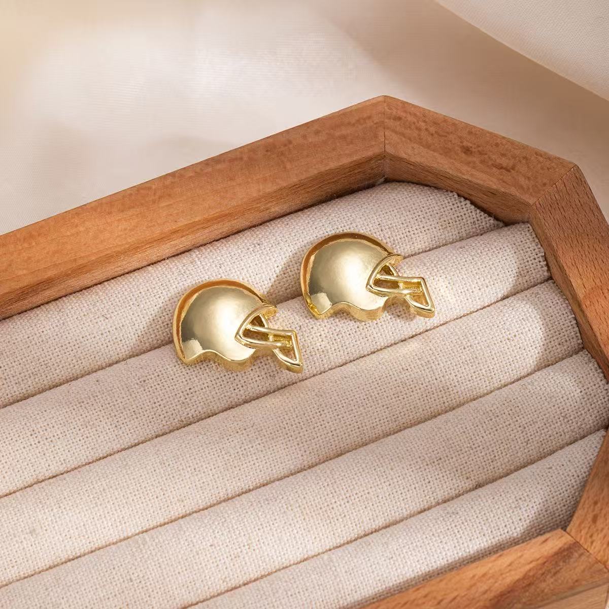 Style For Every Fan Football Earrings
