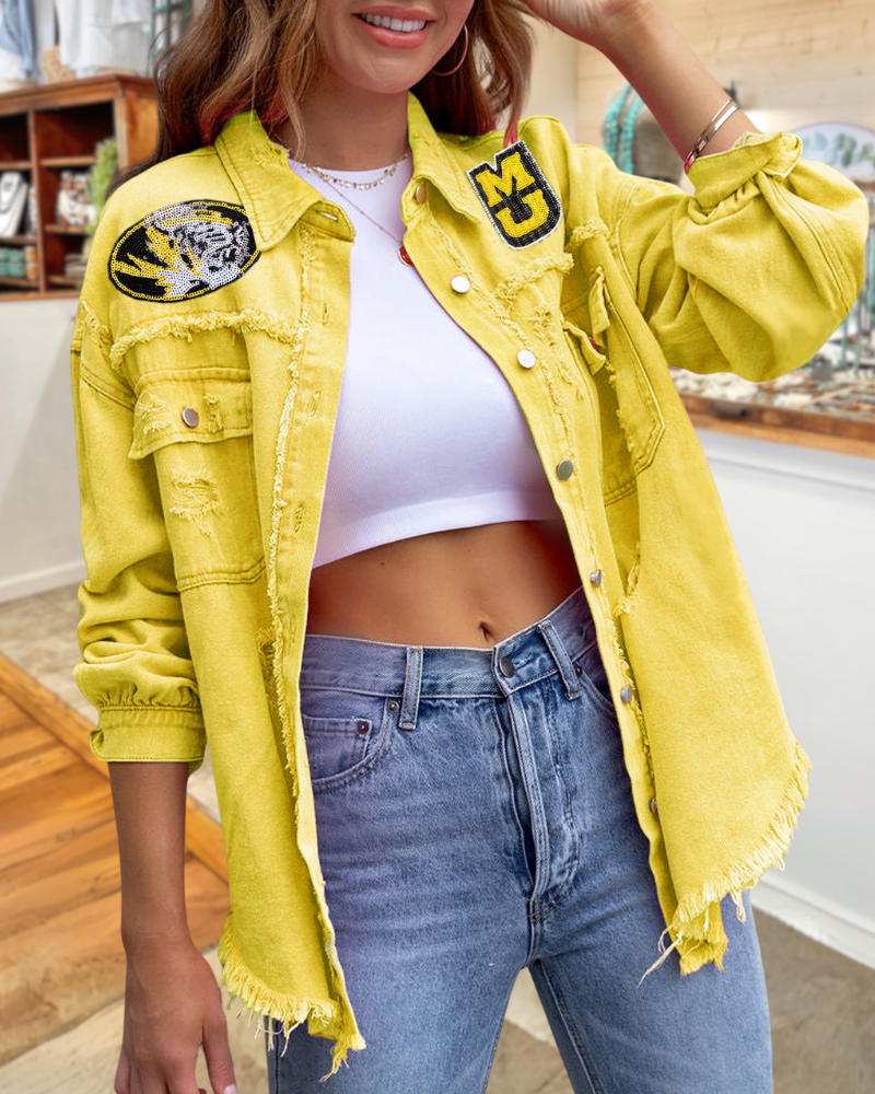 Mizzou Tiger Sequin Jacket