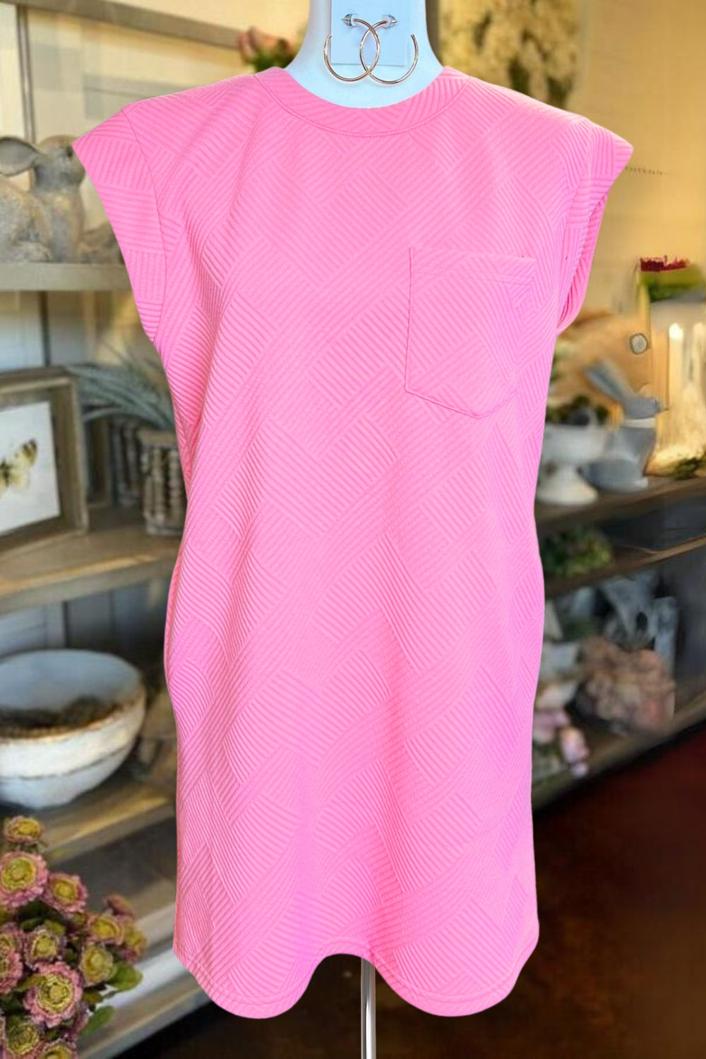 Galore Texture Mini Dress