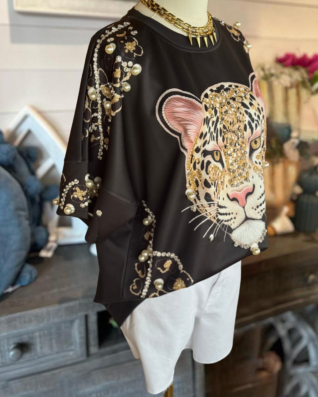 Maximalist Leopard Graphic Tee