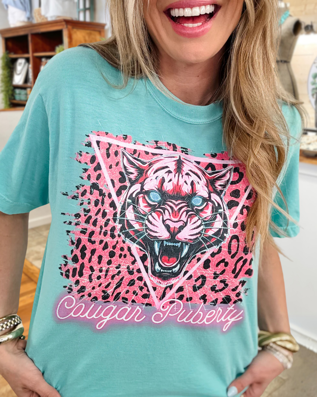 "Cougar Puberty" Graphic Tee
