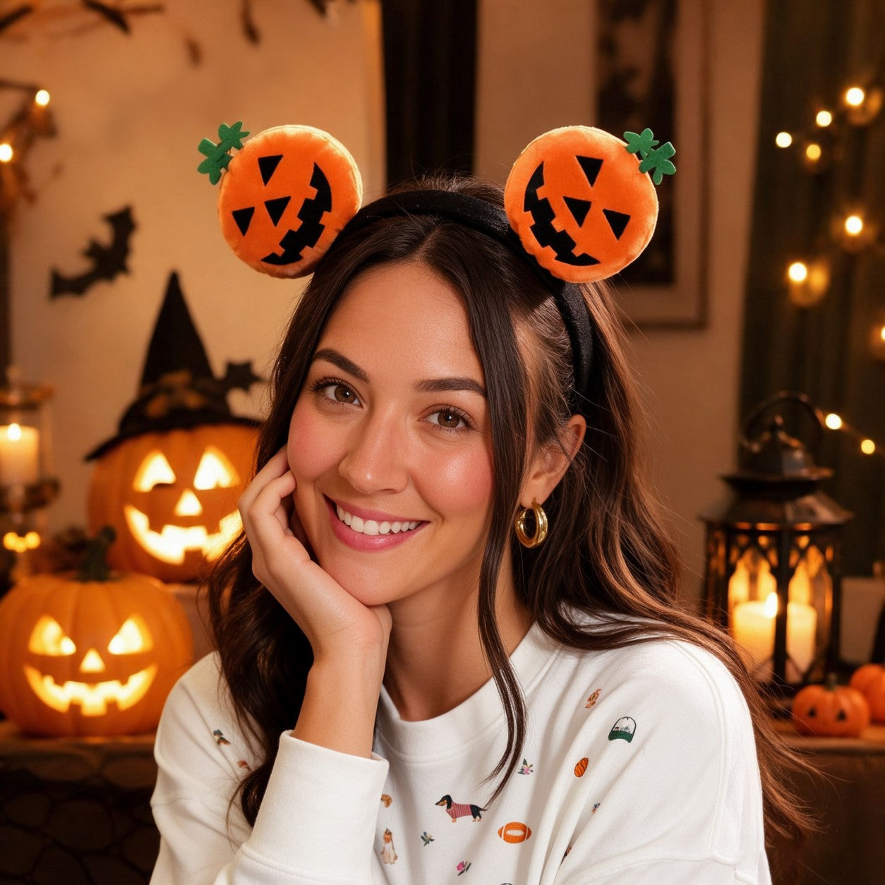 Cute Halloween Doll Headband