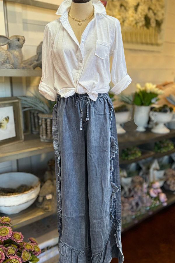 Bohemian Ruffle Pant