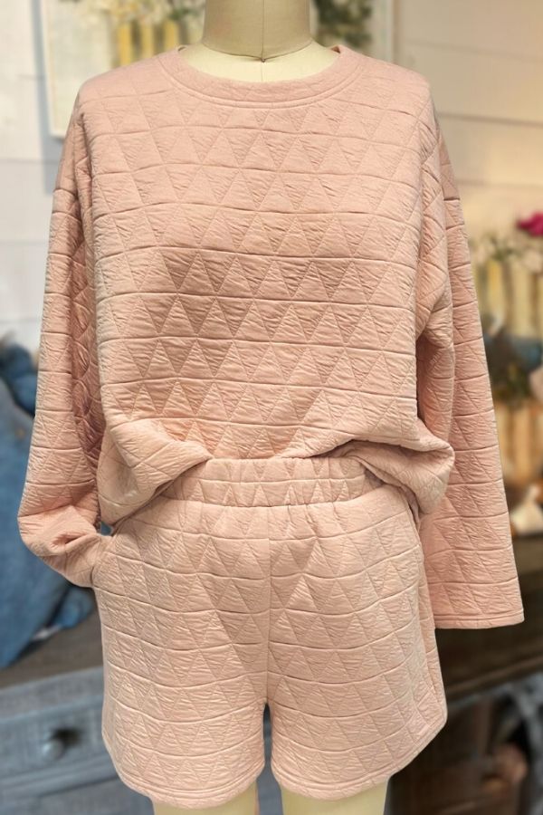 Quilted Short Lounge Sets