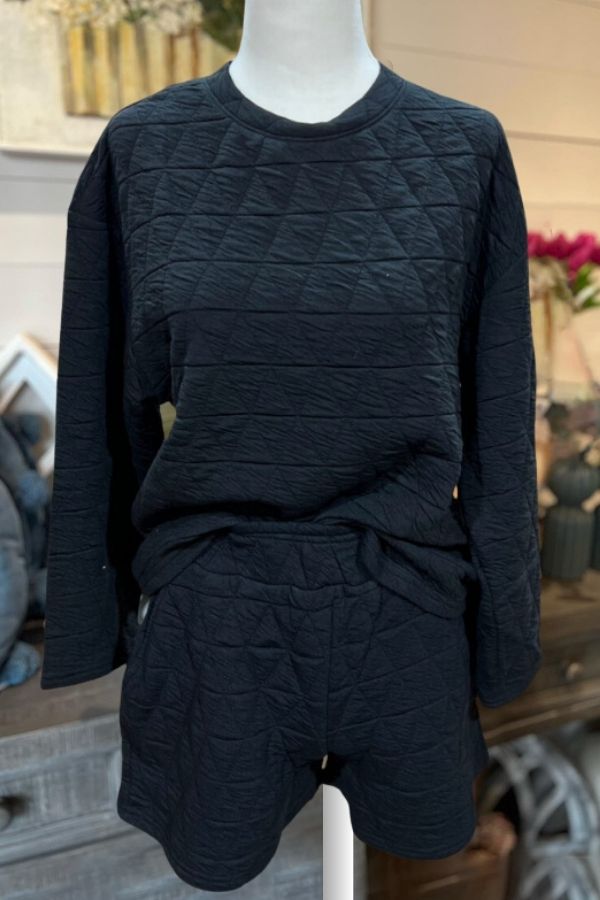 Quilted Short Lounge Sets
