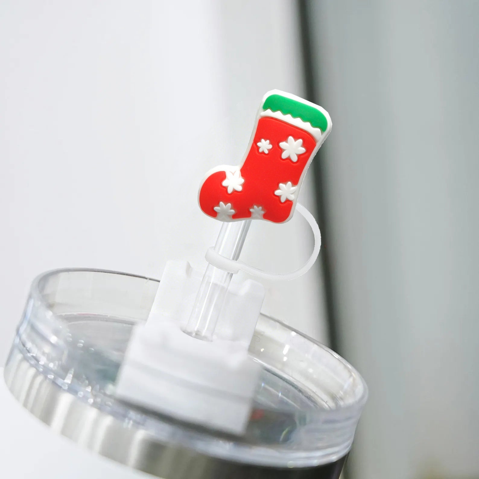 Christmas Trim Straw Protector