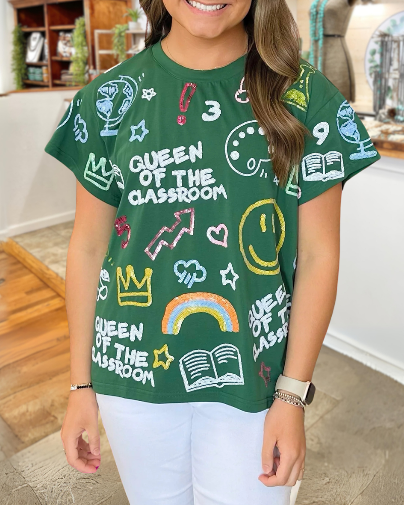 Classroom Learning Printed T-shirt