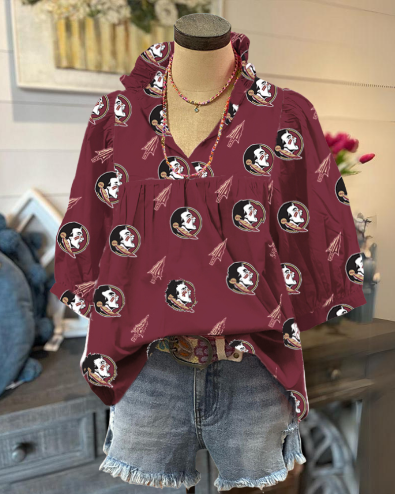 Florida State Seminoles Satin Top