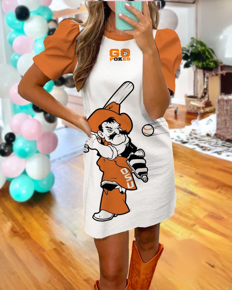 OSU Cowboys Graphic Dress