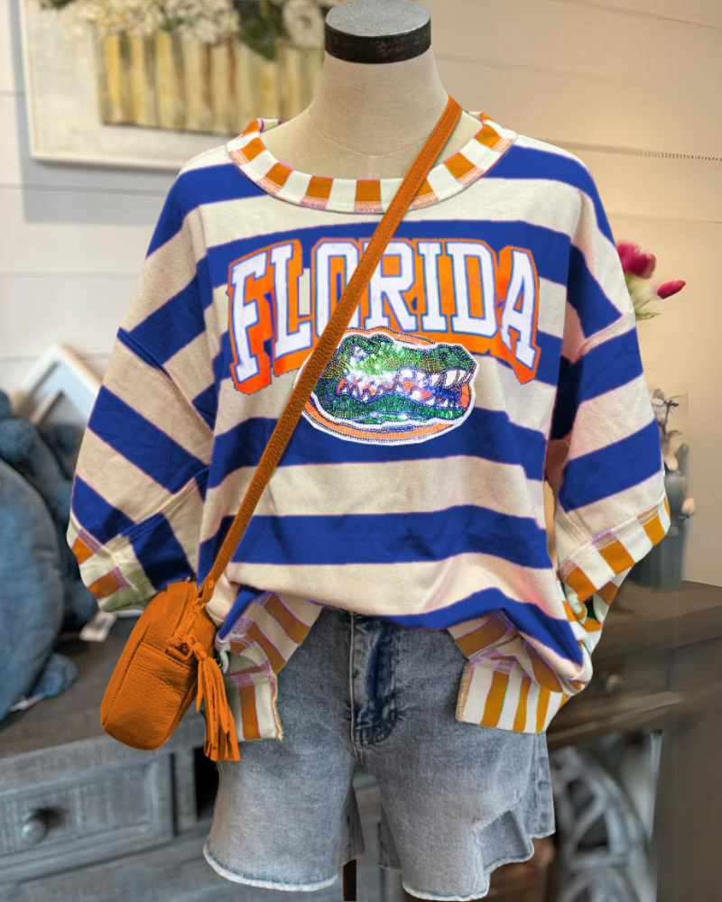 Florida Gator Sparkle Top