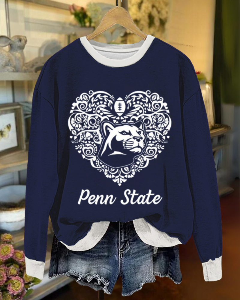 Penn State Heart Sweatshirt