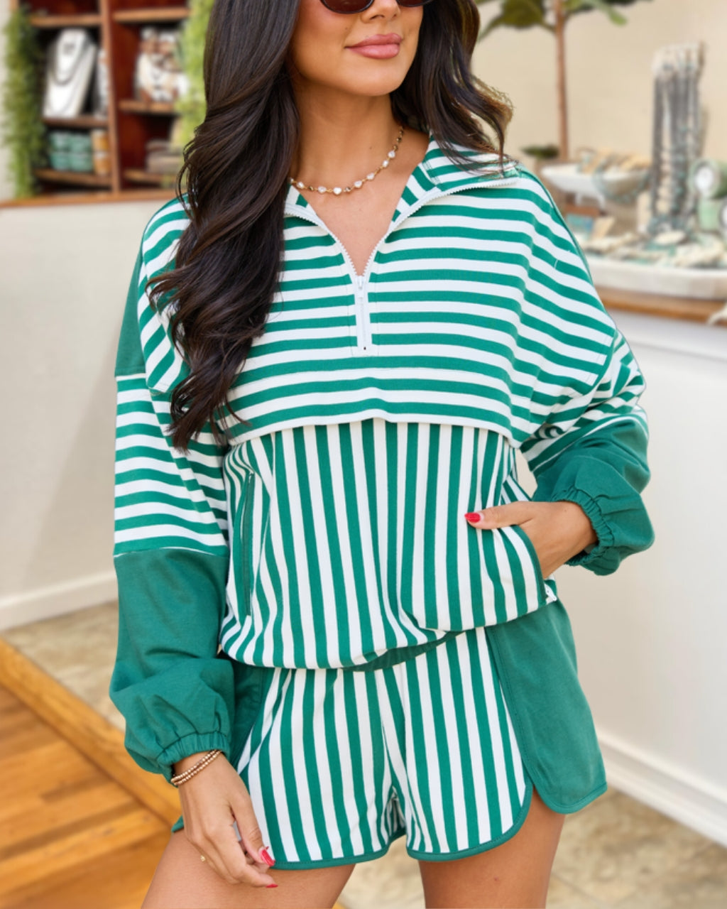 Everyday Stripe Matching Set