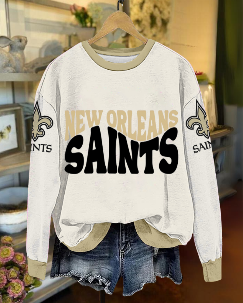 New Orleans Saints Logo Sweatshirt