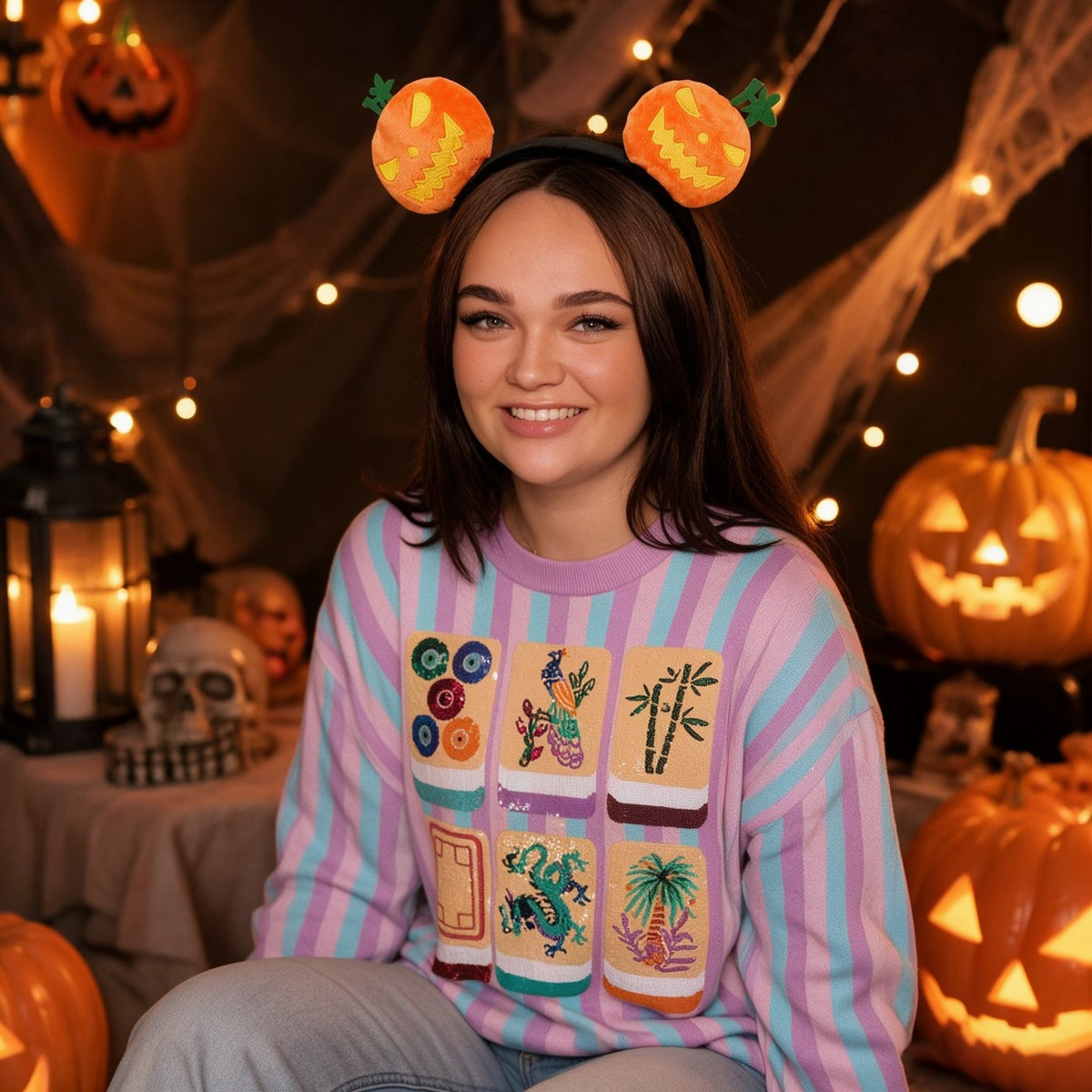 Cute Halloween Doll Headband