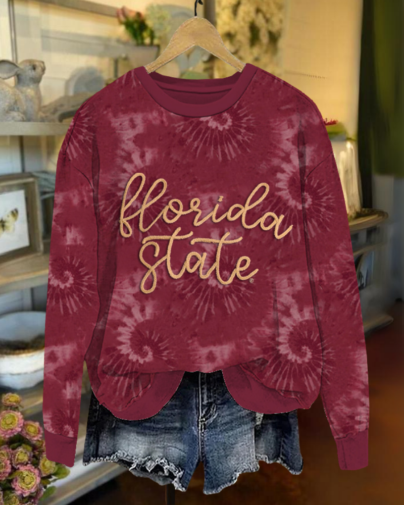 Special FSU Embroidered Sweatshirt
