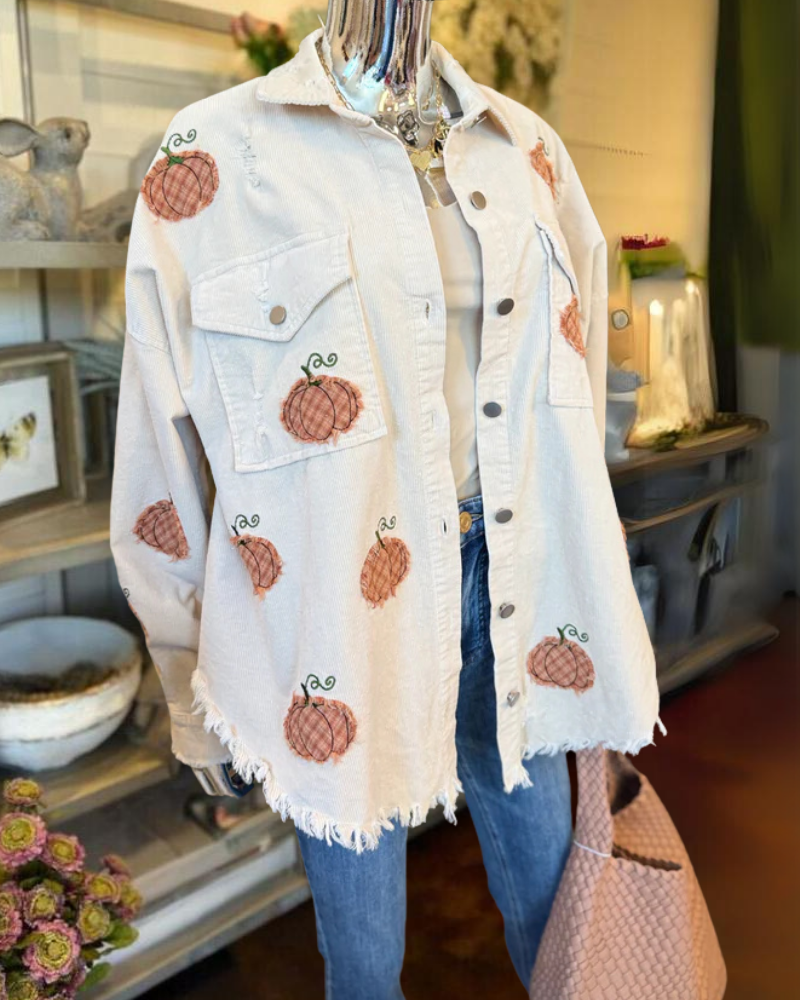 Vintage Pumpkin Patch Washed Jacket