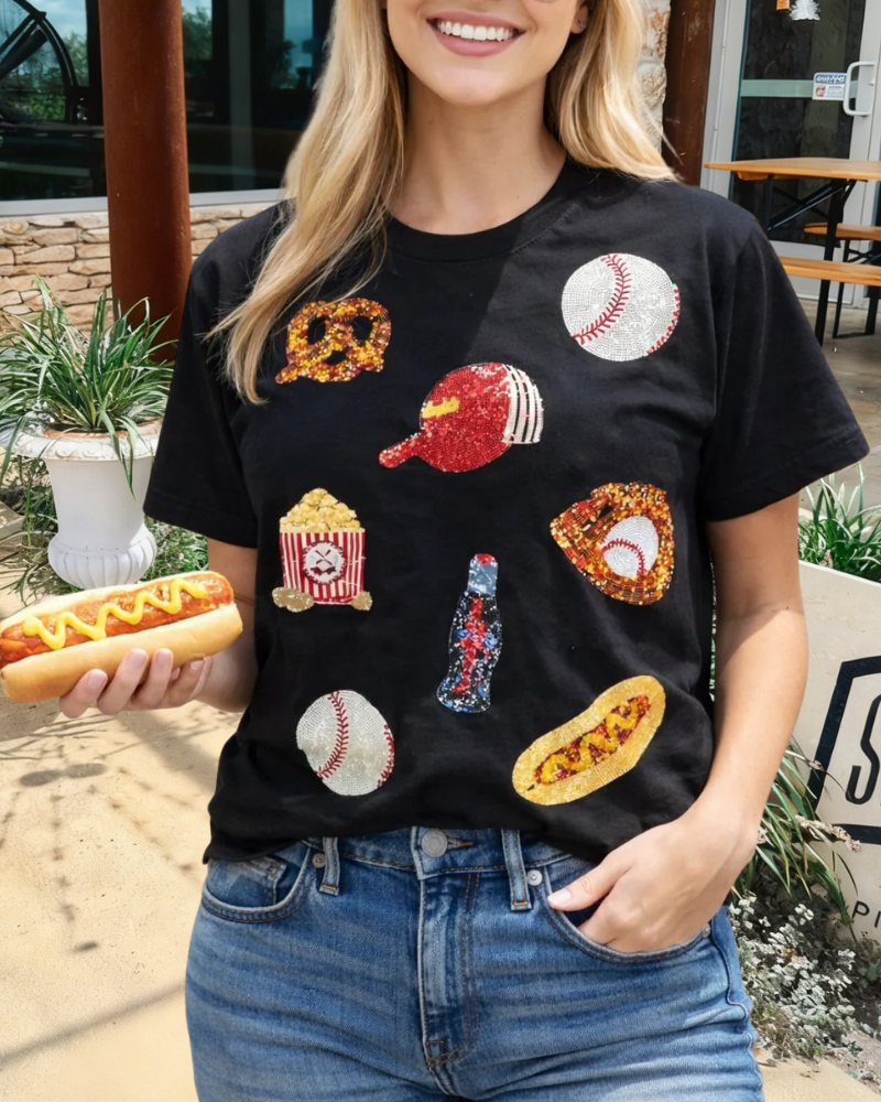 Enjoy Baseball Themed T-shirt