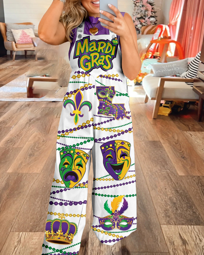 Carnival Iris Mask Jumpsuit