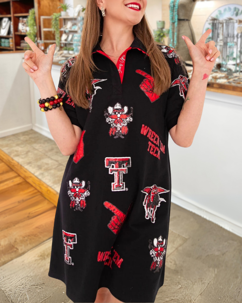 Texas Tech Red Raiders Sequined Dress