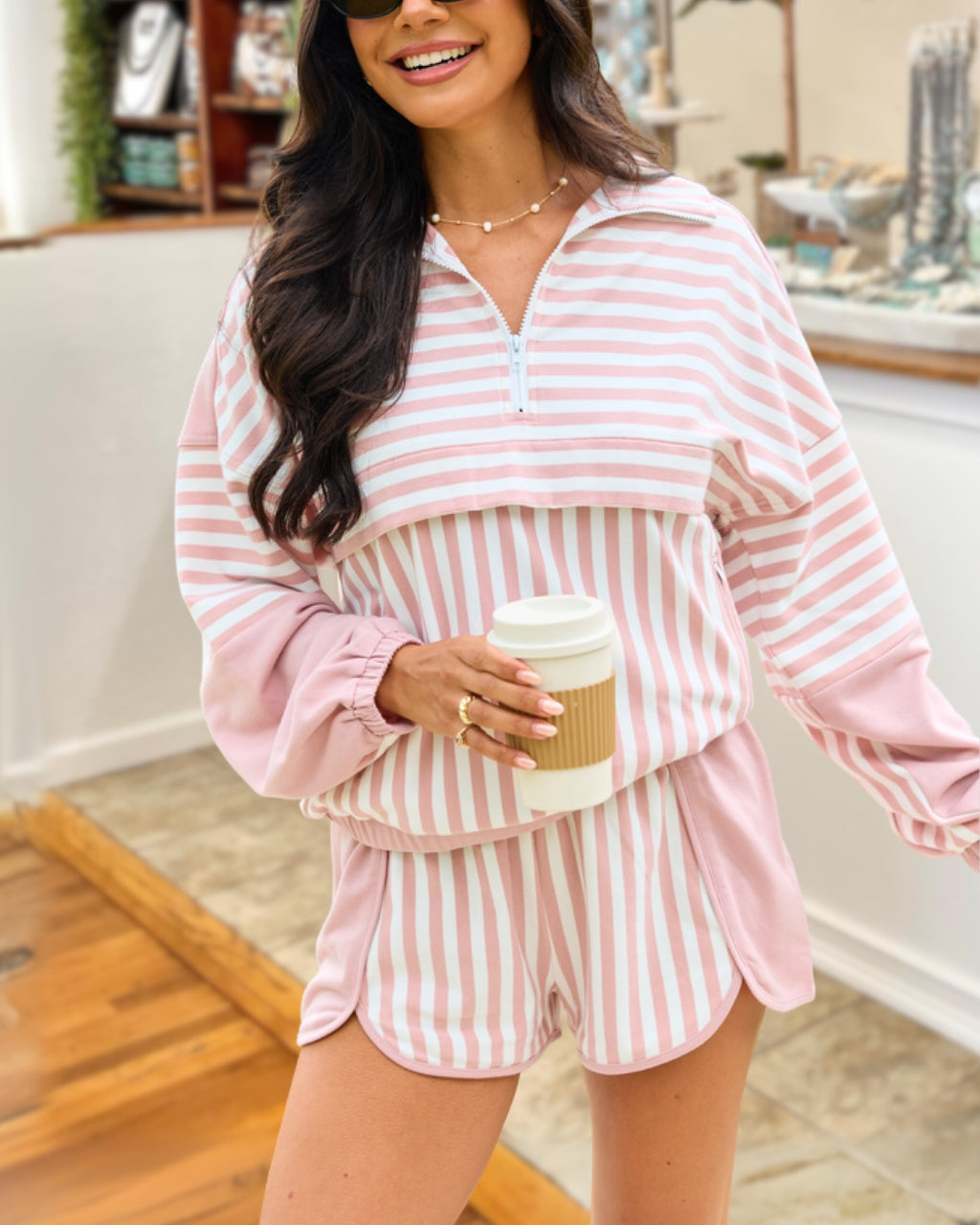 Everyday Stripe Matching Set