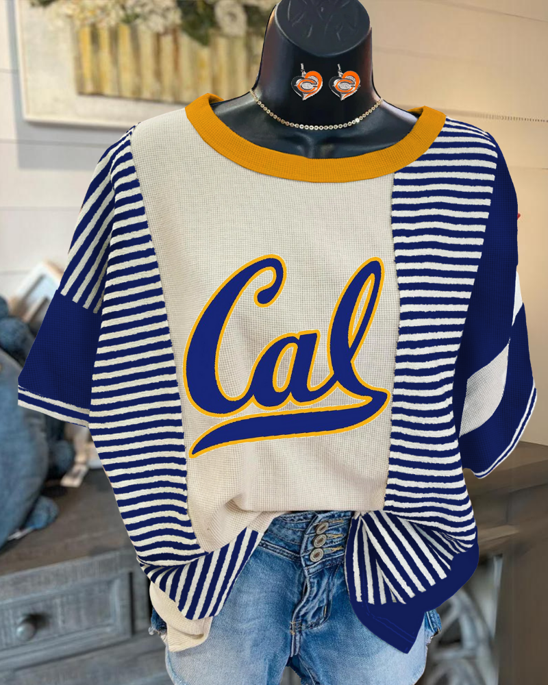 Cal Bears Striped T-shirt