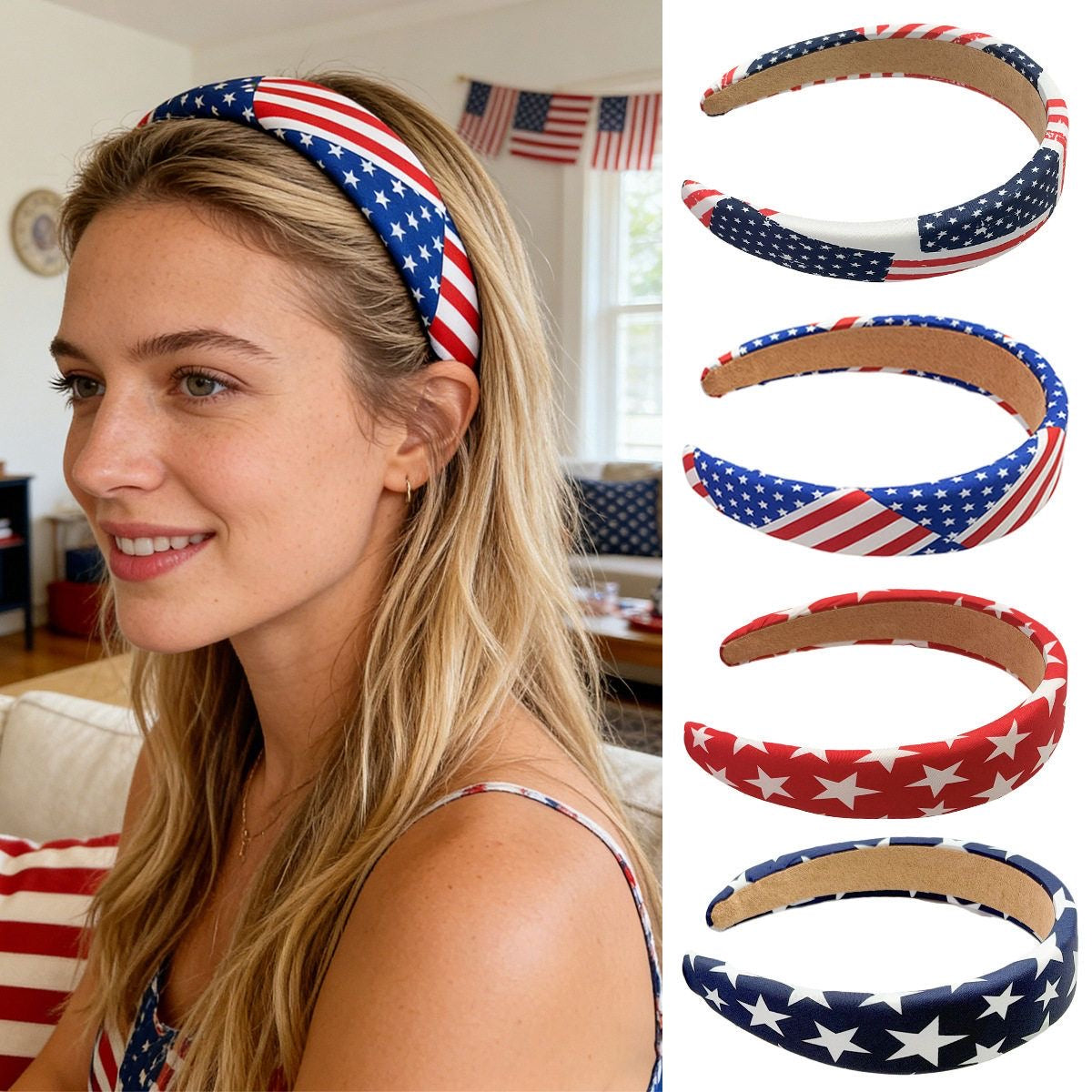 Flag Independence Day Headband