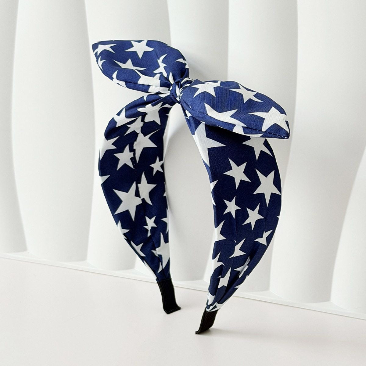 American Flag Bow Headband