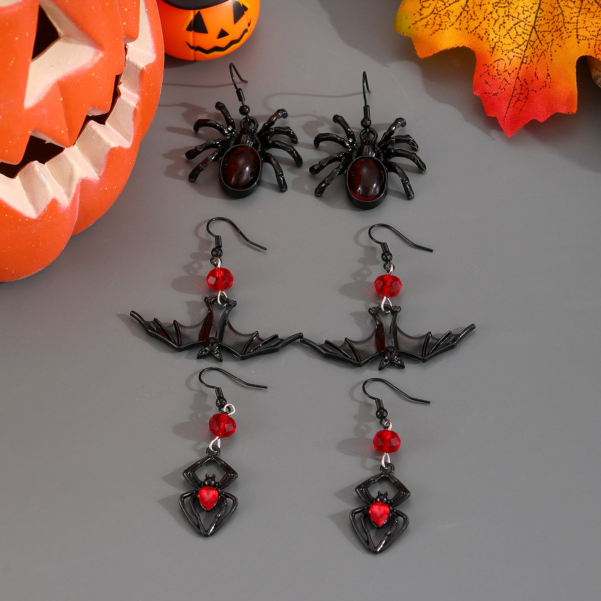 Dark Style Halloween Earrings