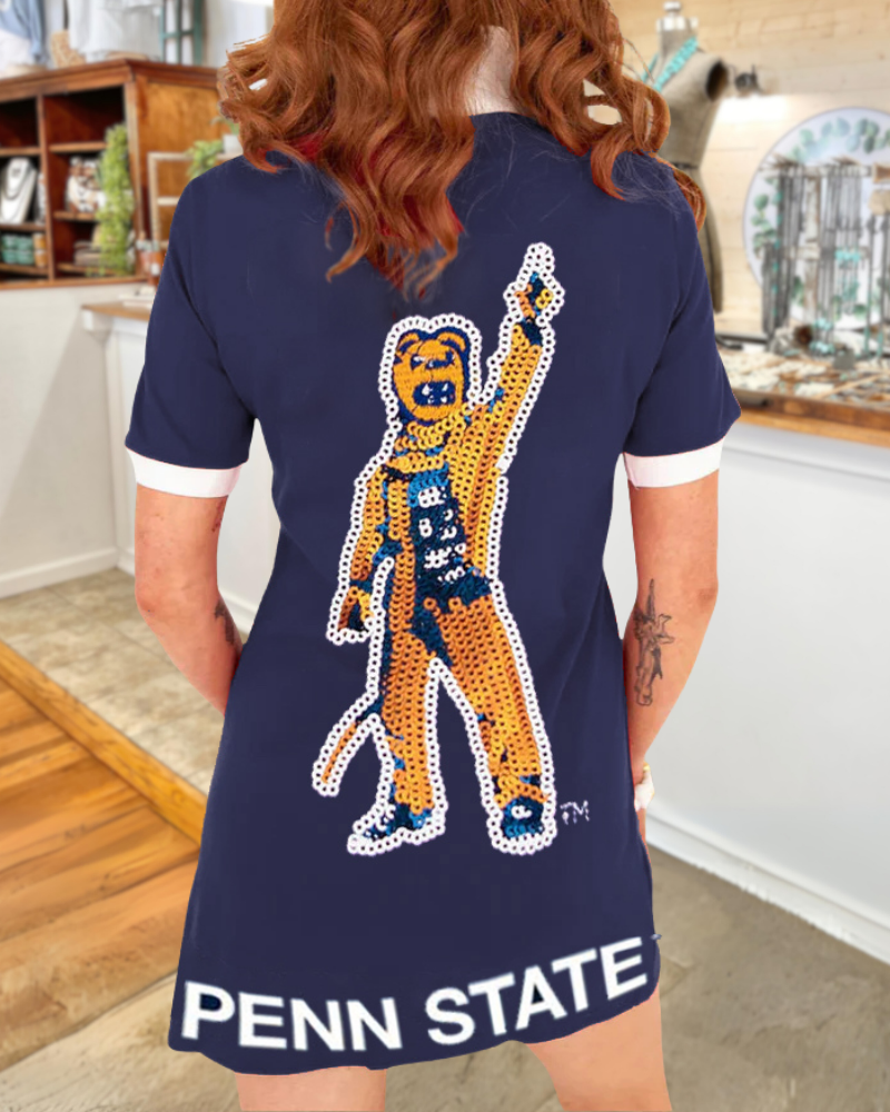 Penn State Nittany Lions Sequined Dress