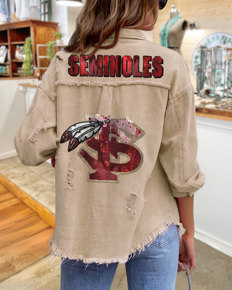 FSU Seminoles Sequin Jacket