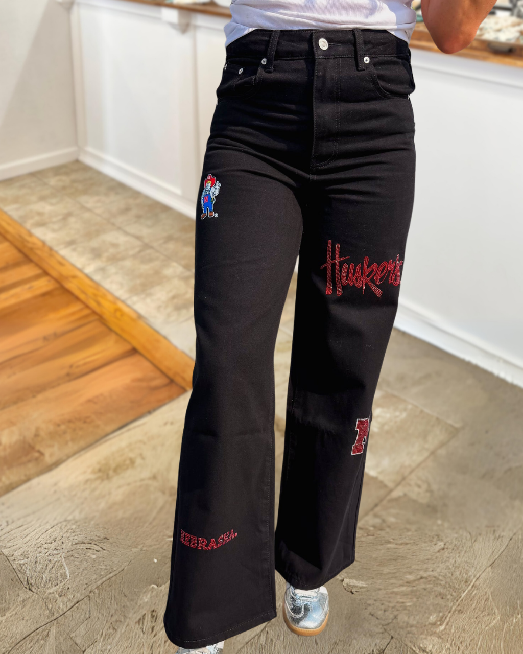 Game Day Sequin High Elastic Pants