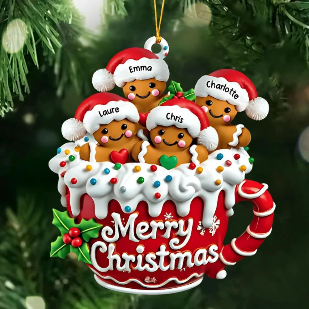 Christmas Gingerbread Man Ornament