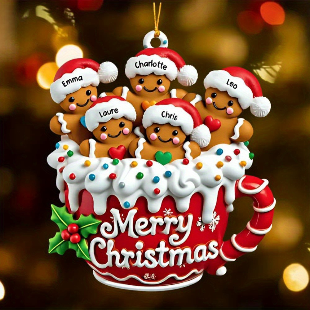 Christmas Gingerbread Man Ornament