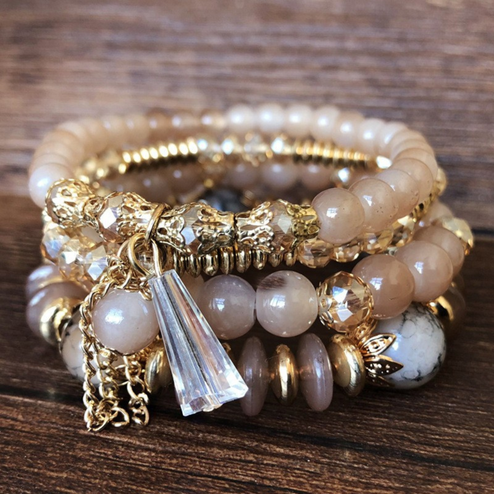 Retro Bohemian Beaded Bracelet