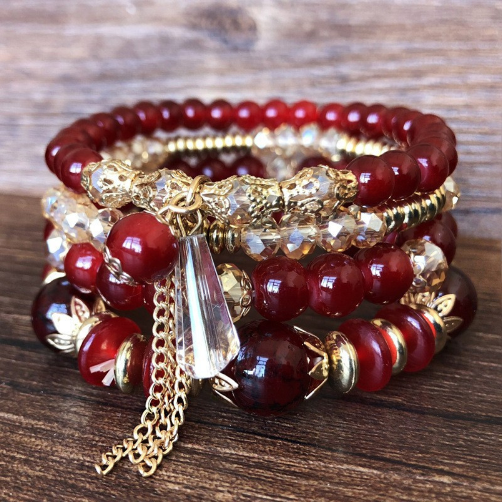 Retro Bohemian Beaded Bracelet